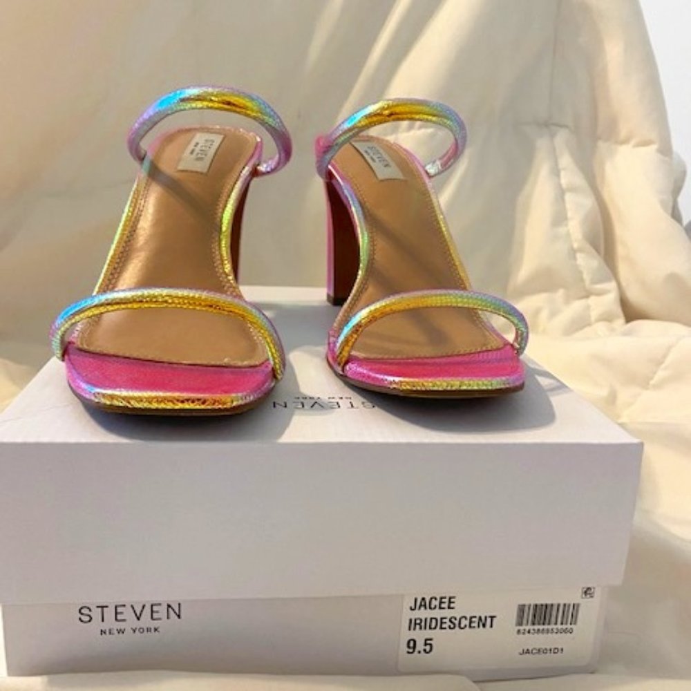 Steven New York Jacee Sandal, Multicolor, Size 9.5